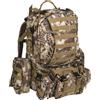 MIL-TEC Zaino 36 LT. tasche laterali e marsupio Mandra Tan