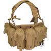 CORPETTO TATTICO 6 TASCHE TAN CON PASSANTI CINTURONE