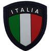 DEFCON 5 Patch con velcro Scudetto italia PVC Defcon 5 base nera