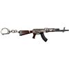 Portachiave AK-47 in metallo - Colore Legno (09872)
