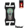 WOSPORT Luce di Segnalazione Rossa aggancio su Cinture 2,5cm Nero WoSport