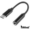 WOSPORT Adattatore da USB-C a Jack audio 3,5mm Nero per Android WoSport