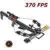 EK-ARCERY Balestra Fucile Compound ACCELERATOR 370+ Fps nera KIT con ottic