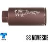 SHS Flash Hider Parafiamma Amplificatore di Suono in Metallo FDE Tan SHS Noveske