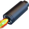 SpitFire tracer e silenziatore GBB per pistole softair - colore nero - attacco 14 mm CCW