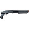 JING GONG Fucile Softair a pompa a gas full metal M870 TYPE SHORT Golden Eagle (GE-M870S)