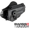SWISS ARMS Fondina Rigida in polimero - Nera - Swiss Arms (603655)