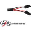 ACTION BATTERY Twin plug cable MINI 2W2P - Action Batteries (T2Y)