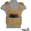 LANCER TACTICAL Gilet Tattico Plate Carrier SAPC 1000D - Tan - Lancer Tactical (A68601)