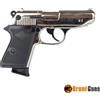 BRUNI Pistola a salve modello New police calibro 9 mm nikel