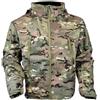 JS-TACTICAL Giacca Shark Skin Impermeabile Ed Anti-Vento Interno Felpato Multicam JS-TACTICAL (JW-MC)