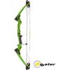 Arco Compound Blast per Destrosi - 20-29 Pollici - 10-20 Libbre - Booster VERDE