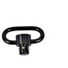 WOSPORT Anello in Metallo per Cinghia QD - Nero - Wosport