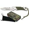 K25 Coltello tascabile 9.00 cm K25 COMMANDO III manico verde con taglia cinture