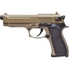 cyma Pistola elettrica da softair 92 tan, con Mosfet, batteria Li-Po e caricabatt. - Cyma