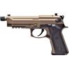 cyma Pistola elettrica da softair 92 A1 tan, con Mosfet, batteria Li-Po e caricabatt. - Cyma (CM132UP)