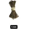 MIL-TEC Rotolo Paracord 15 Metri Tan 5mm