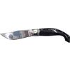 MASCU Coltellino Mascu arburese 10 cm manico in corno nero