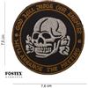 FOSTEX GARMENTS Patch in Stoffa con Velcro God will judge our enemies Fostex Garments (442306-3210)