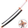 Katana di SHINOBU KOCHOU dall'anime Kimetsu no Yaiba Demon Slayer CON LAMA IN BAMBOO