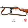 DENIX Fucile decorativo PPSH-41 2° Guerra mondiale con cintura in pelle