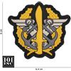 101 INC Patch 3D PVC con Velcro Marines Corps Giallo 101 Inc.