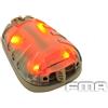 FMA Luce rossa da elmo Star 6 FMA (FA-TB537)