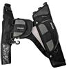 Faretra da cinta con Cintura - 3 Tubi - 2 Tasche - Nera e Grigia - Midas (53D856)