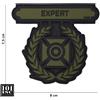 101 INC Patch 3D PVC con Velcro Expert 101 INC