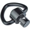 METAL Gancio Cinghia QD - Nero - JS-TACTICAL JS-SSTR