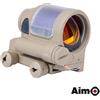Aimo Red Dot Punto Rosso 1x38 ad Energia Solare - Dark Earth Tan - Aimo