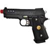 WE Pistola Softair C45S 3.8 a gas Scarrellante Full Metal Nera