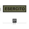 101 INC Patch 3D PVC con Velcro Esercito Verde/Nero 101 INC