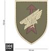 101 INC Patch 3D PVC con Velcro Forze Speciali Germania Verde 101 INC