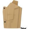 WOSPORT Fondina Kydex Quick Pull per Serie Glock 17 anche con Torcia XH35 Tan WoSport