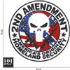 101 INC Patch 3D PVC con Velcro 2ed Amendment Punisher 101 Inc.