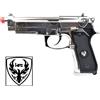 HFC Pistola softair scarrellante a gas Beretta 92 full-metal colore silver marca HFC