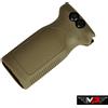 MP Impugnatura Verticale per Slitta Standard 20/22 mm - 92 mm - Polimero - Dark Earth Tan - MP