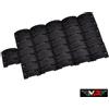 MP Set 16 Copri Slitta per Slitte 20/22 mm - Nero - MP