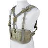 WOSPORT Tattico chest ring one-point low profile Tan WOSPORT