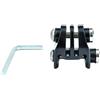 WOSPORT SUPPORTO PER ACTIONCAM SU SLITTA 22MM NERO (WO-GO33B)