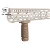 BIG DRAGON Impugnatura verticale corta per Keymod - Golfball texture grip - Alluminio - Dark Earth Tan - Big Dragon (BD-9000A)