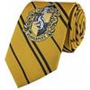 Cravatta di Harry Potter con stemma Hufflepuff