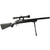 WELL Carabina a lungo raggio da softair VSR10N Socom color nero, con ottica 4x32 e bipiede - Well