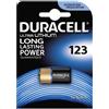 DURACELL Batteria al litio duracell CR123A 3V