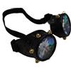Occhiali regolabili in stile STEAMPUNK Lenti Colorate a Specchio