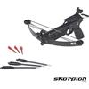 SKORPION Pistola Balestra Compound Compatta 30x33 cm Skorpion