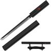 MINI KATANA DI NARUTO NERA CON SUPPORTO DA TAVOLO