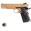 WE Pistola softair scarrellante a gas 1911 MEU RAIL Classic colore tan marca WE (WE08T)