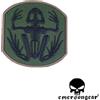 EMERSON Patch in PVC Skeleton Frog Ver.2 Verde/Nera Emerson Gear